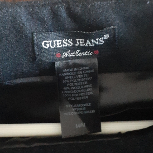 Guess Jeans Black Knee Length Skirt - Picture 4 of 4